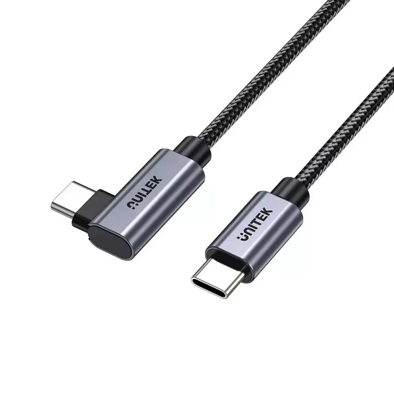 Καλώδιο USB UNITEK C14123BK-1M 1m USB 2.0 μαύρο γκρι