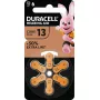 Μπαταρία ακουστικών βαρηκοΐας Duracell EasyTab 13 (PR48) συσκευασία 6 τεμ.