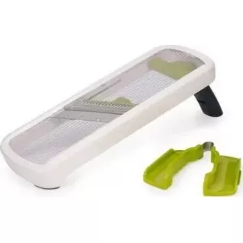 Μαντολίνο Joseph Joseph Multi-Grip Mandoline Plus — ρυθμιζόμενο πάχος κοπής, λευκό