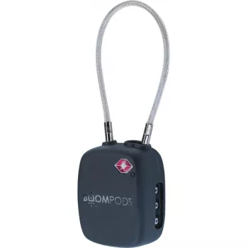 Ιχνηλάτης αποσκευών Boompods LOCK TSA Universal γκρι με συνδεσιμότητα Bluetooth και συμπαγή σχεδιασμό