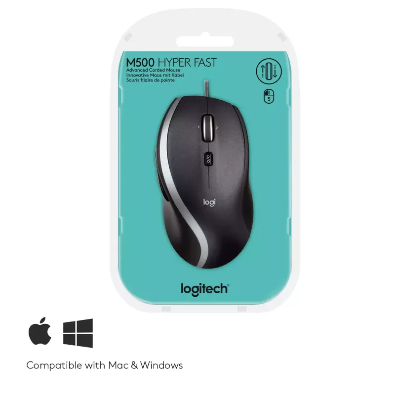 Ποντίκι Logitech LGT-M500 USB Type-A
