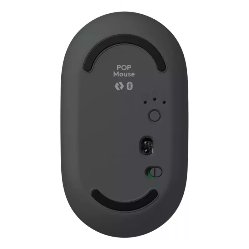 Σετ πληκτρολογίου-ποντικιού Logitech POP Icon QZERTY Bluetooth Mini Graphite πράσινο