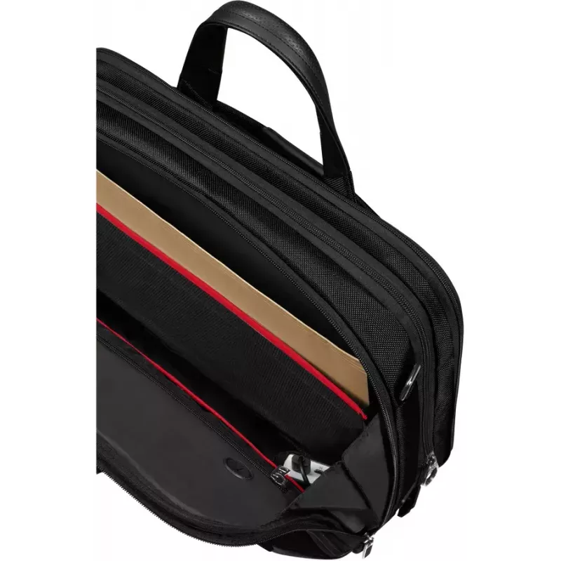 Χαρτοφύλακας Samsonite PRO-DLX 6 39,6 cm επεκτάσιμος μαύρο