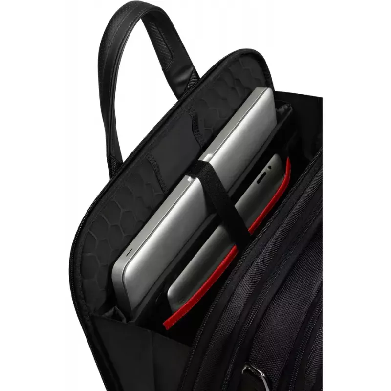 Χαρτοφύλακας Samsonite PRO-DLX 6 39,6 cm επεκτάσιμος μαύρο