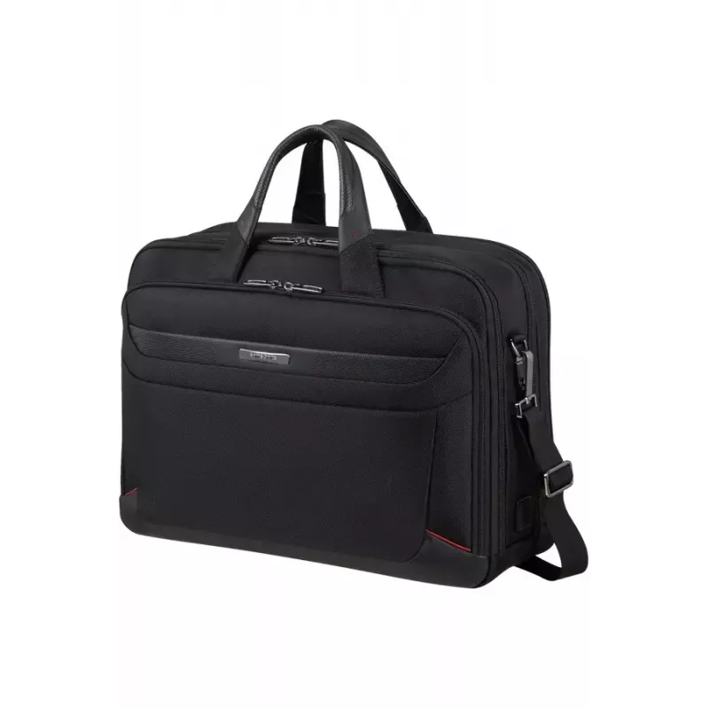 Χαρτοφύλακας Samsonite PRO-DLX 6 43,9 cm μαύρο επεκτάσιμο