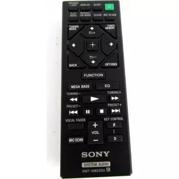 Τηλεχειριστήριο Sony RMT-AM420U συμβατό με διάφορες συσκευές Sony — τηλεχειριστήριο αντικατάστασης
