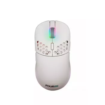 Fourze GM900 ασύρματο ποντίκι gaming, λευκό (FZ-GM900-002)