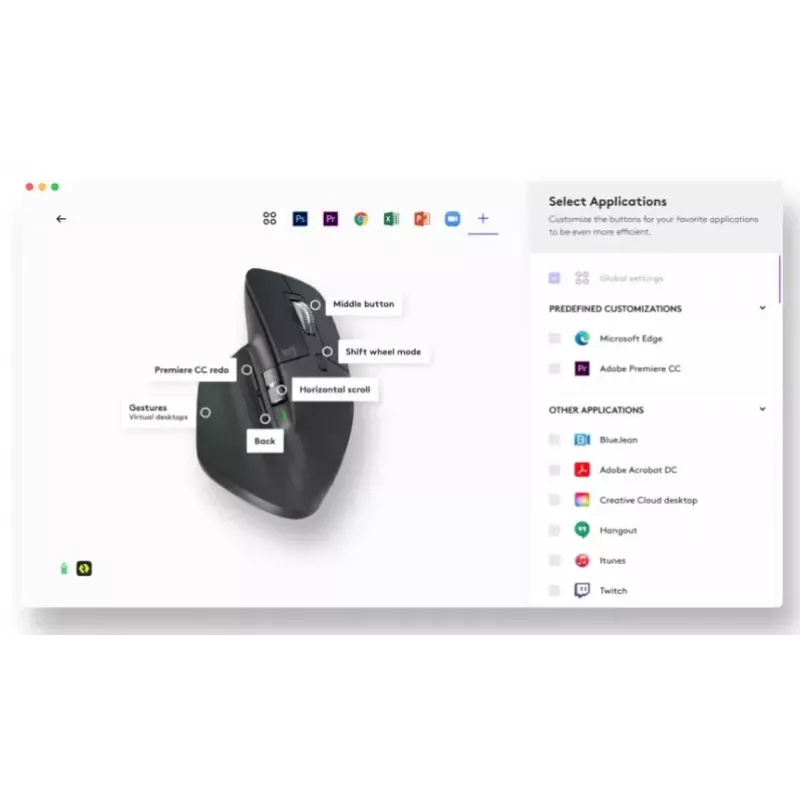 Ποντίκι Logitech MX Master 3S RF Wireless + Bluetooth