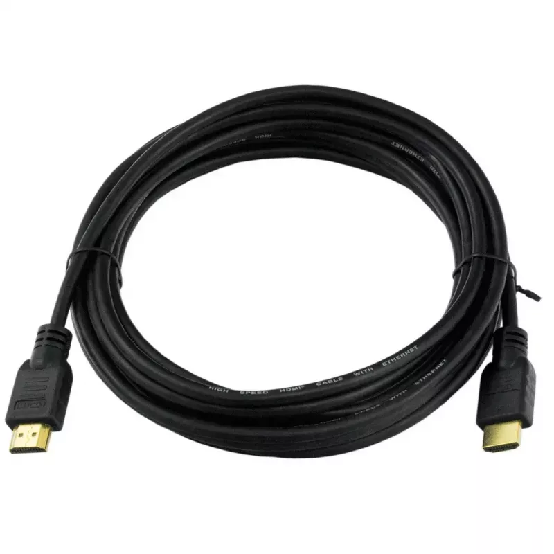 Καλώδιο Akyga AK-HD-50A HDMI-1.4 High Speed με Ethernet, 5 m, Μαύρο