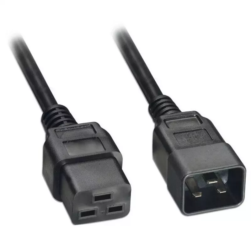 Καλώδιο επέκτασης server Akyga AK-UP-03 IEC C20 σε C19, 1,8 m, μαύρο