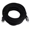 Καλώδιο Akyga AK-HD-100P HDMI-2.0, πλεκτό, σειρά PRO, 10 m, μαύρο