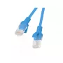 Καλώδιο δικτύου Lanberg PCU5-10CC-0300-B U/UTP Cat5e 3m μπλε