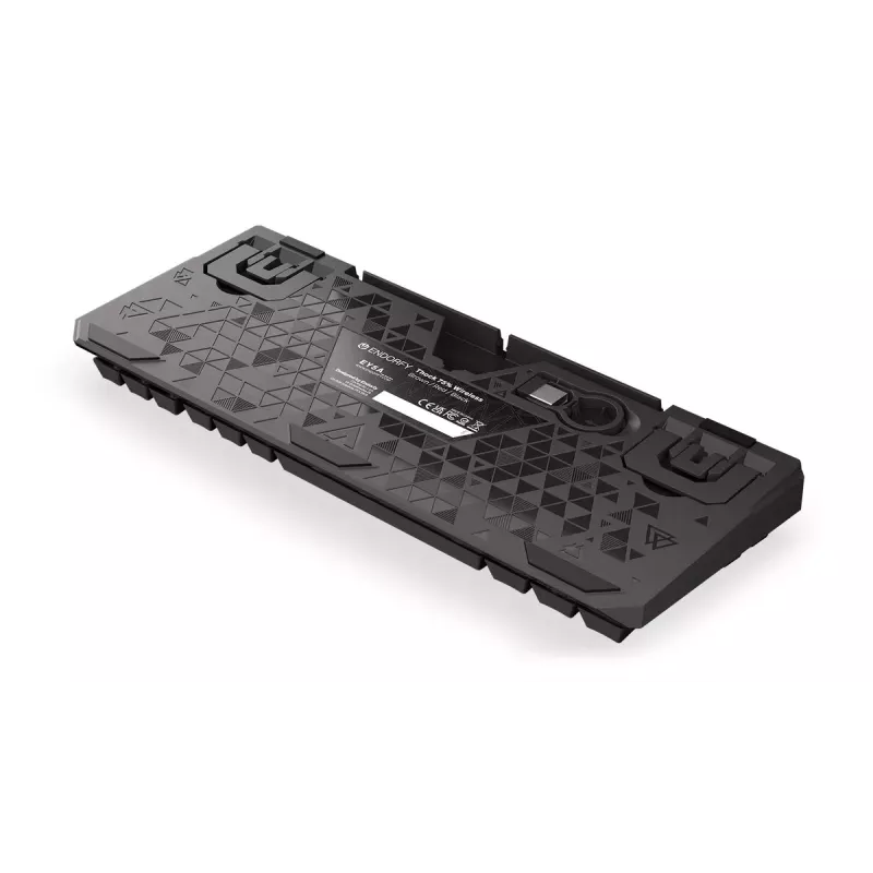 ENDORFY Thock 75% Wireless Red Μηχανικό πληκτρολόγιο RGB-LED μαύρο