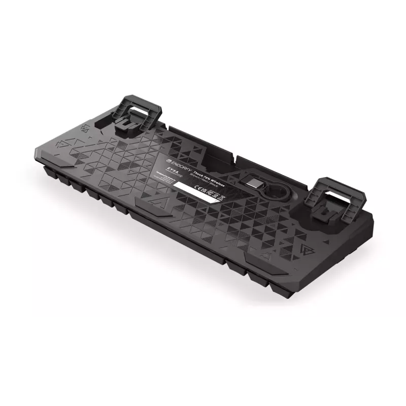 ENDORFY Thock 75% Wireless Red Μηχανικό πληκτρολόγιο RGB-LED μαύρο