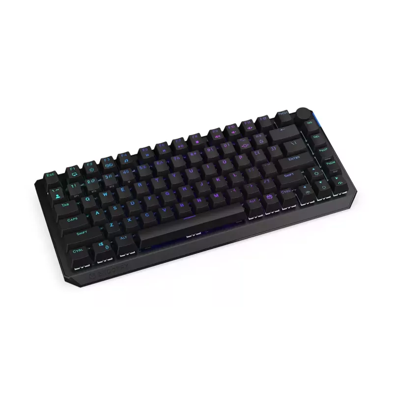 ENDORFY Thock 75% Wireless Red Μηχανικό πληκτρολόγιο RGB-LED μαύρο