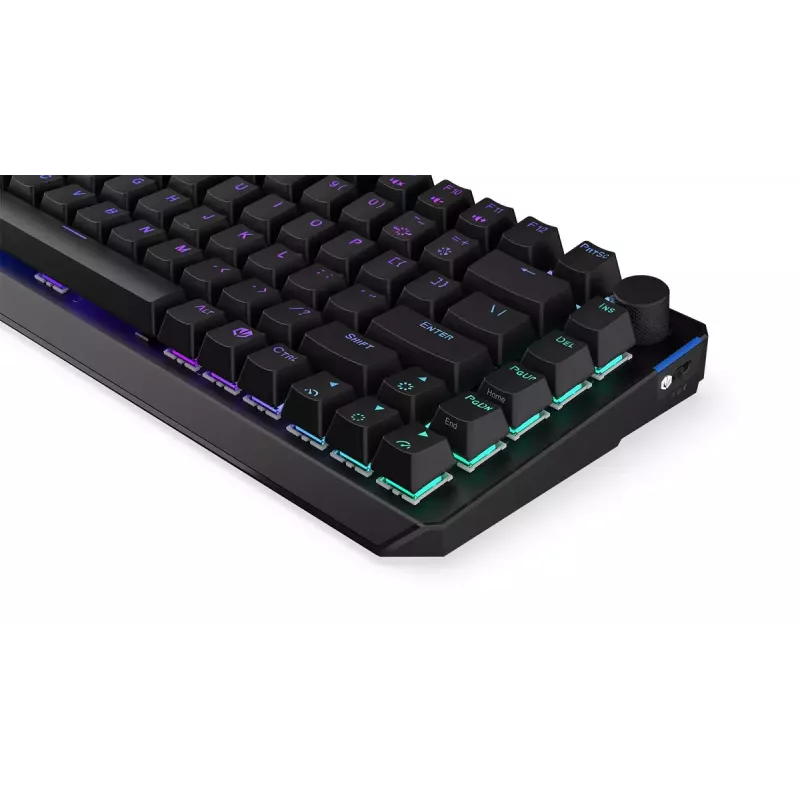 ENDORFY Thock 75% Wireless Red Μηχανικό πληκτρολόγιο RGB-LED μαύρο