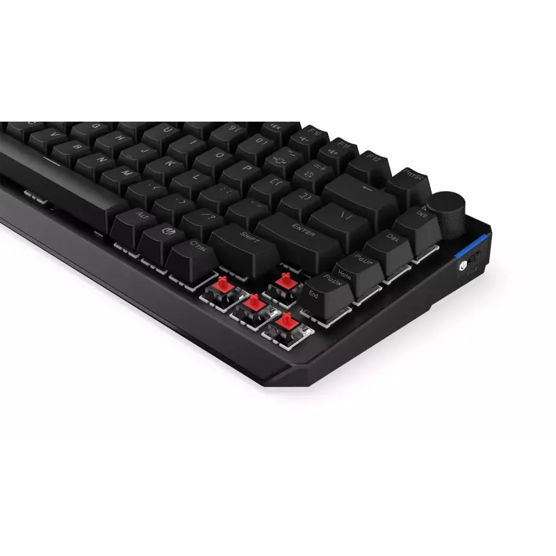 ENDORFY Thock 75% Wireless Red Μηχανικό πληκτρολόγιο RGB-LED μαύρο
