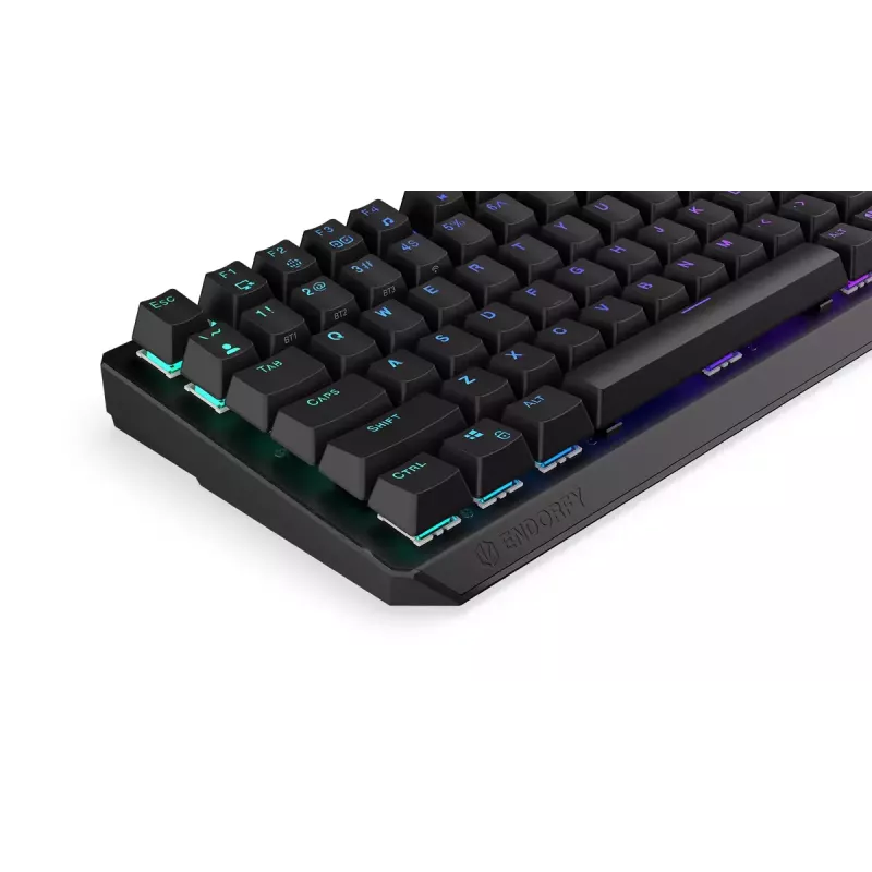 ENDORFY Thock 75% Wireless Red Μηχανικό πληκτρολόγιο RGB-LED μαύρο