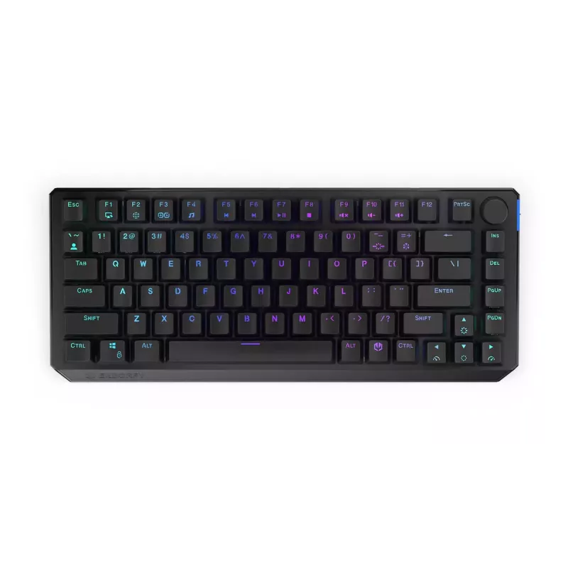 ENDORFY Thock 75% Wireless Red Μηχανικό πληκτρολόγιο RGB-LED μαύρο