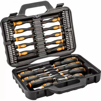NEO Tools 04-211 σετ κατσαβιδιών και bits, 58 τεμ.