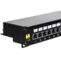 Patchpanel NETRACK 104-03 19 ιντσών 24-Port για καλωδίωση δικτύου RJ45