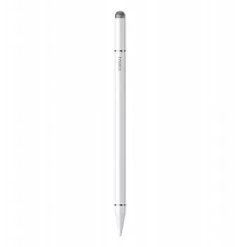 Stylus Baseus Smooth Writing III 3-in-1 μαγνητική έκδοση – παθητικό, λευκό