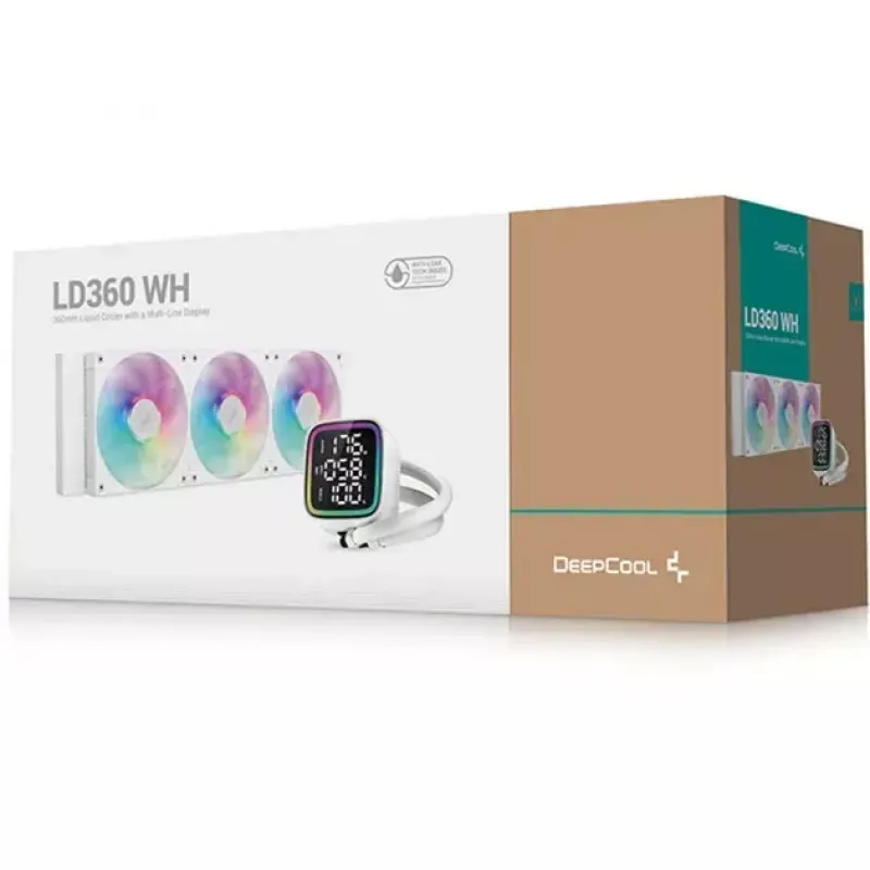 Υδρόψυξη CPU DeepCool LD360 Λευκό με ψυγείο 360 mm