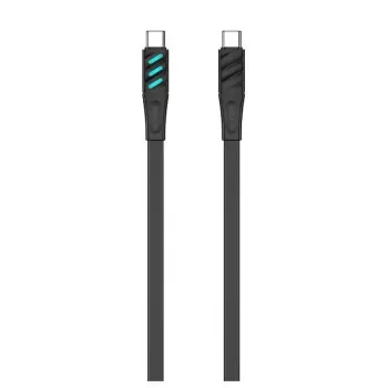 Καλώδιο φόρτισης Havit CB6254 USB Type-C σε USB Type-C 1 m μαύρο