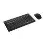 Σετ πληκτρολογίου-ποντικιού Rapoo 8000M Universal Bluetooth QWERTZ Γερμανικό Μαύρο