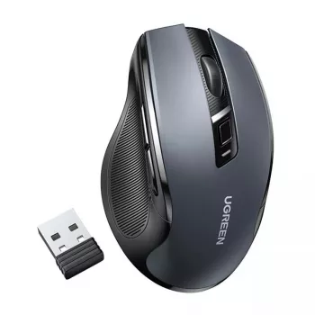 Ποντίκι Ugreen MU006 Ασύρματο USB 2,4 GHz 4000 DPI Μαύρο