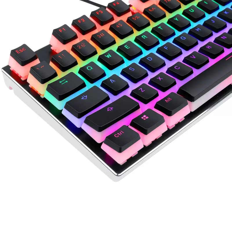 Σετ μηχανικών keycaps REDRAGON A130 PBT Doubleshot — μαύρο