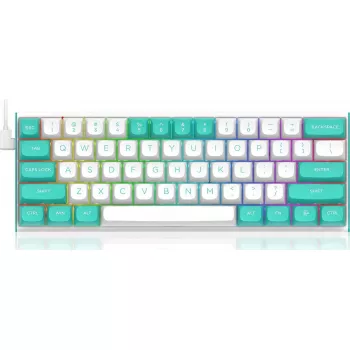 Μηχανικό πληκτρολόγιο REDRAGON K683WB RGB — ασύρματο Bluetooth 5.0, συμπαγής διάταξη