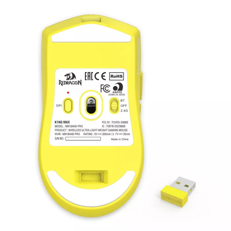 Ποντίκι REDRAGON M918-AKB-PRO RF Wireless Bluetooth USB Type-C