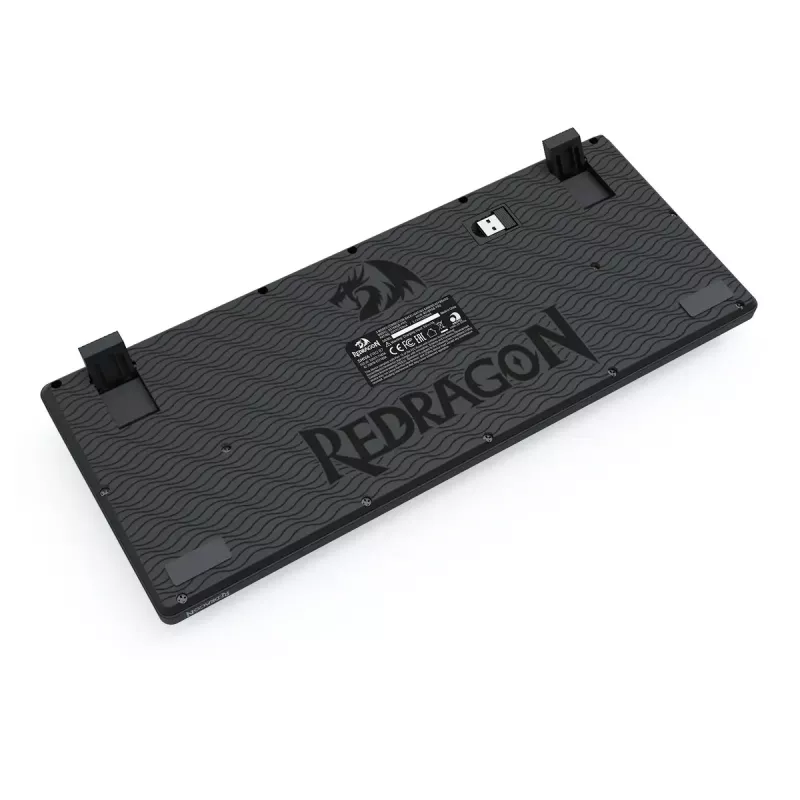Πληκτρολόγιο REDRAGON K516RGB-PRO SHIVA PRO 87 USB RF Wireless Bluetooth μαύρο