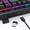 Πληκτρολόγιο REDRAGON K516RGB-PRO SHIVA PRO 87 USB RF Wireless Bluetooth μαύρο