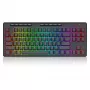 Πληκτρολόγιο REDRAGON K516RGB-PRO SHIVA PRO 87 USB RF Wireless Bluetooth μαύρο
