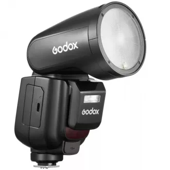 Φλας βιντεοκάμερας Godox V1Pro μαύρο χρόνος φόρτισης 1,5 s