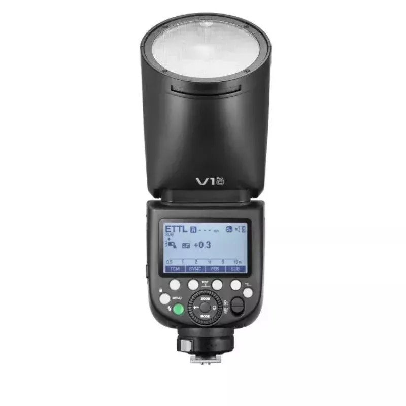 Φωτιστικό βίντεο Godox V1Pro μαύρο χρόνος φόρτισης 1,5 s