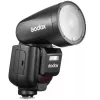 Φωτιστικό βίντεο Godox V1Pro μαύρο χρόνος φόρτισης 1,5 s