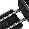 Ενεργή βάση Baseus Steel Cannon κινητού τηλεφώνου μαύρο ασημί