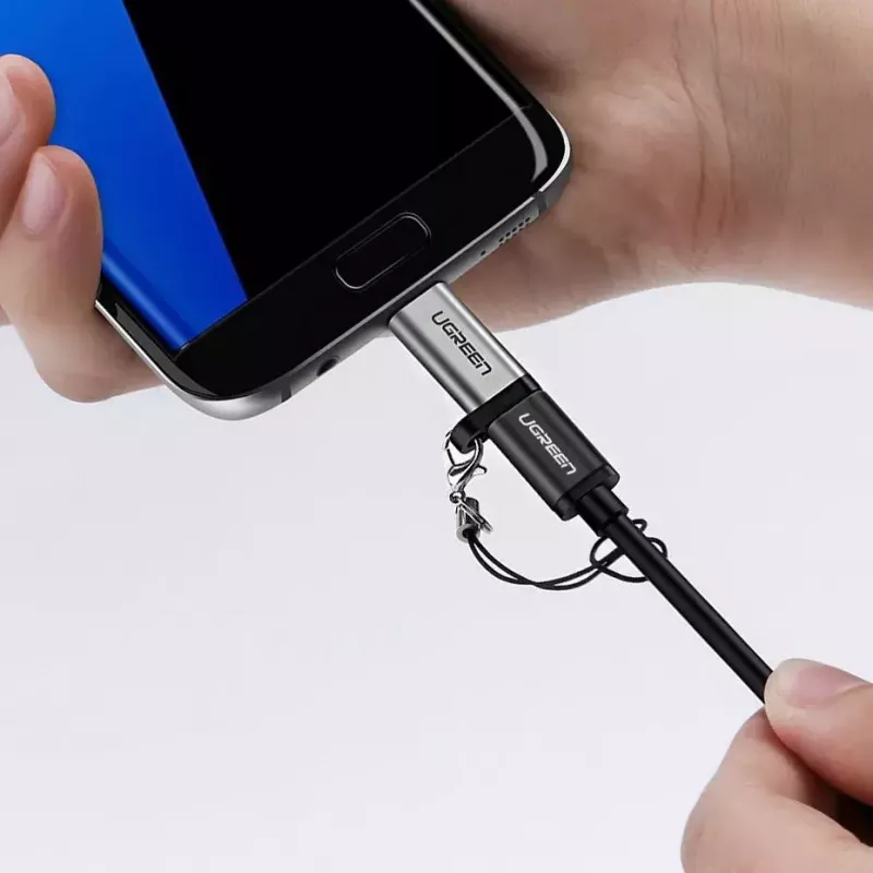 Αντάπτορας UGREEN USB-C σε Micro-USB, γκρι