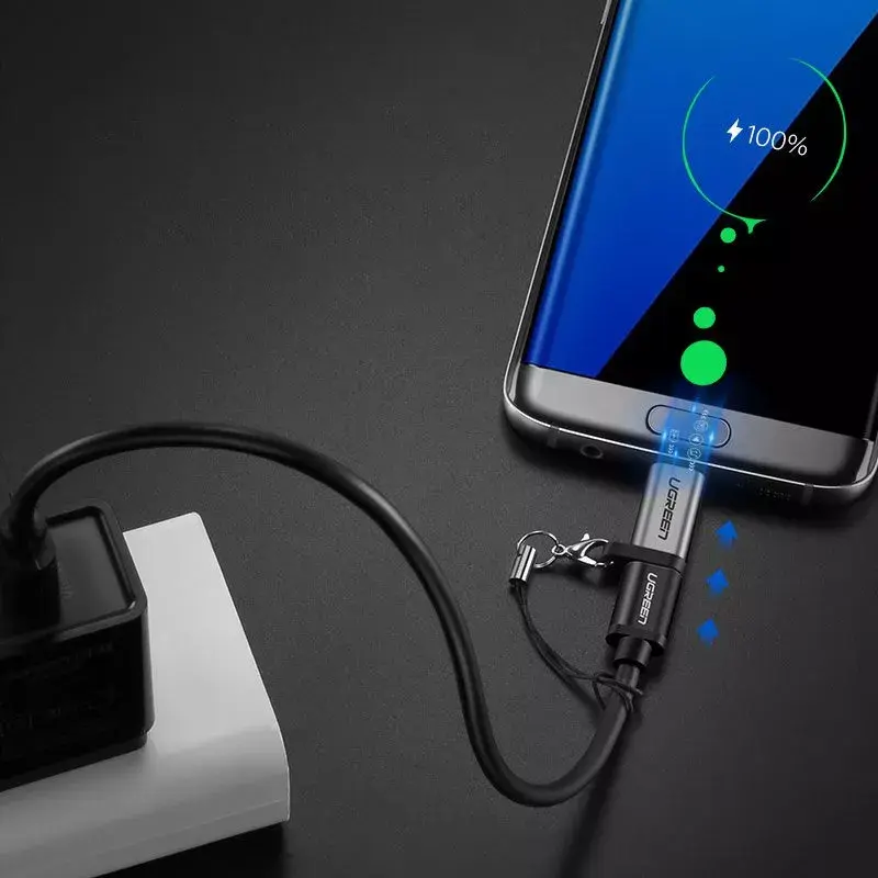 Αντάπτορας UGREEN USB-C σε Micro-USB, γκρι