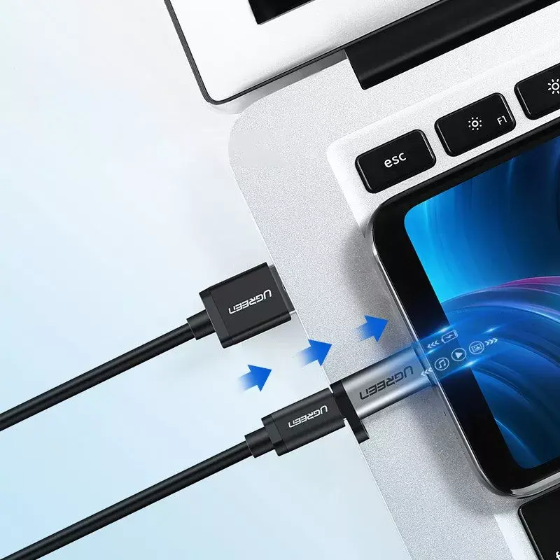 Αντάπτορας UGREEN USB-C σε Micro-USB, γκρι