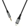 Καλώδιο ήχου DUDAO Lightning - minijack 3,5 mm, 1 m, γκρι L11PRO