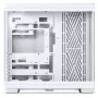 Κουτί PC Jonsbo TK-4 WHITE Midi-Tower ATX με σκληρυμένο γυαλί, λευκό