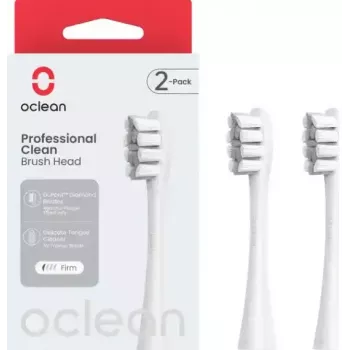 Ανταλλακτικές κεφαλές οδοντόβουρτσας OCLEAN P1C10 γκρι, 2 τεμ.