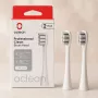 Ανταλλακτικές κεφαλές οδοντόβουρτσας OCLEAN P1C10 γκρι, 2 τεμ.