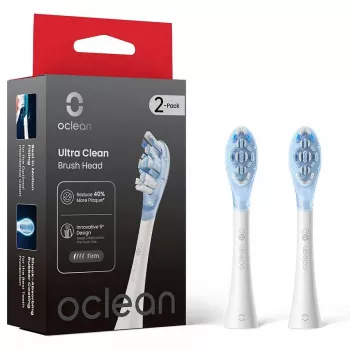 Κεφαλές οδοντόβουρτσας Oclean UC03-2 2 τεμ. λευκές Oclean