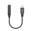 Καλώδιο κινητού τηλεφώνου BOYA BY-K3 μαύρο 3,5mm Lightning