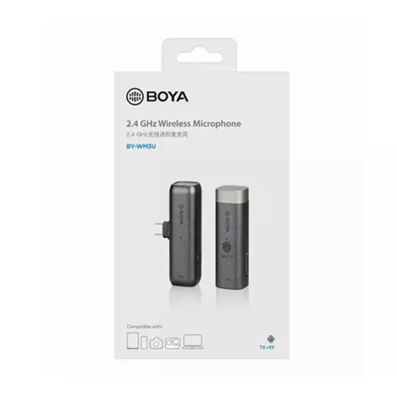 Μικρόφωνο κινητού τηλεφώνου BOYA BY-WM3U